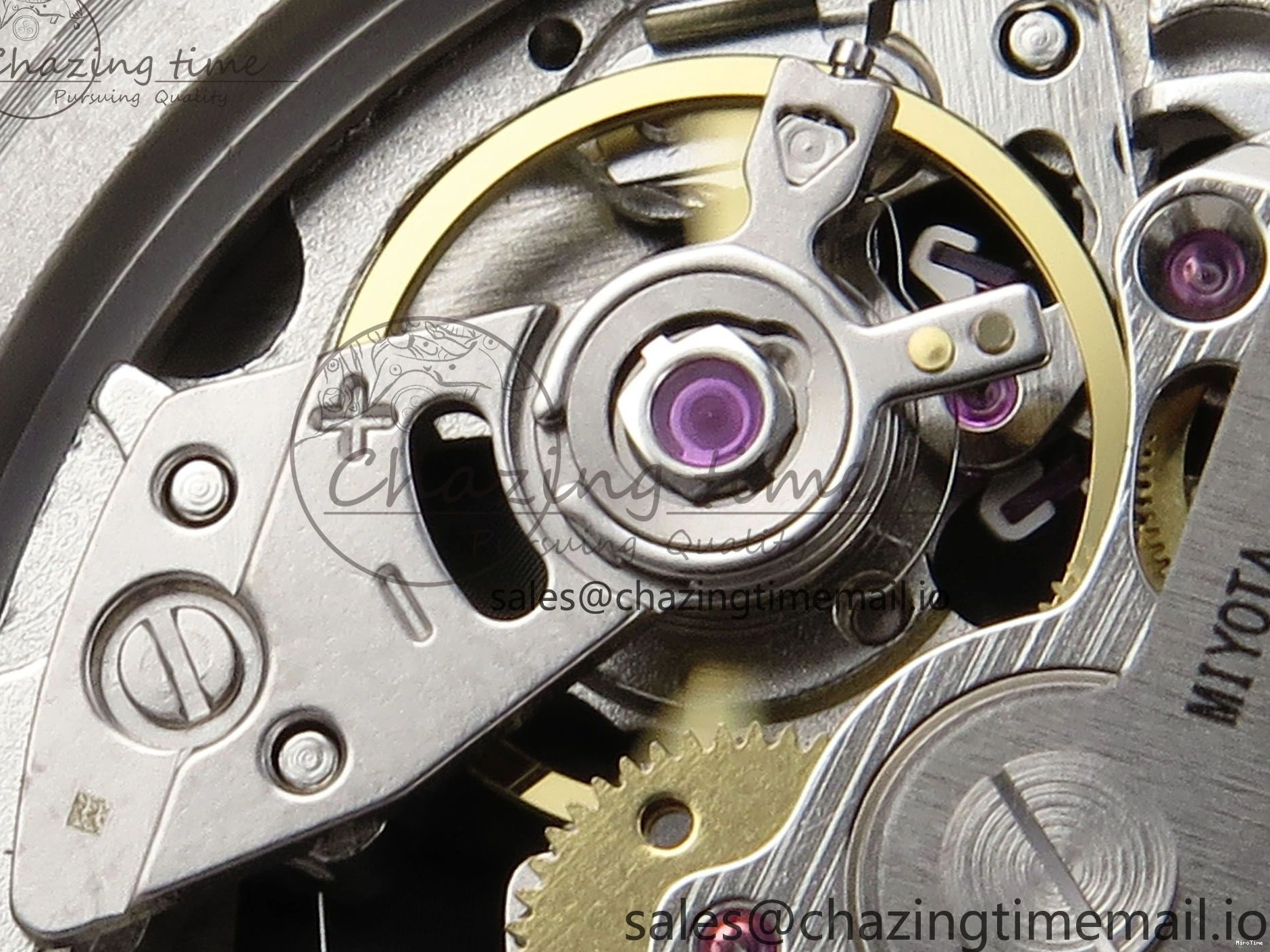 MIROTIME 0417 Big Pilot IW329701 M+F 1:1 Best Edition Black Dial on Brown Leather Strap MY RelaxedFit 7005